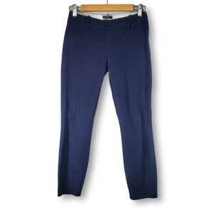 J. Crew Minnie Skinny Leg Career Chino Trouser Pants Blue Size 00